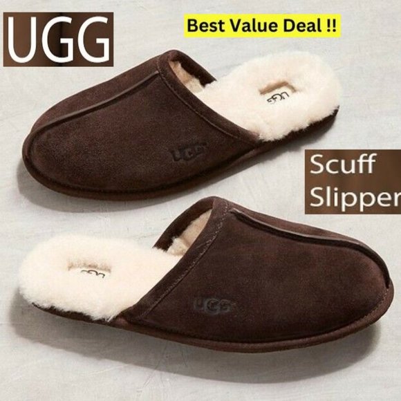 ✅🔥SALE⚠️🔥📢UGG Authentic SLIPPERS Scuff SHOES Sz:8 SLIPPERS🚨📢🤑BUY NOW🤑🛍️ - Picture 6 of 16